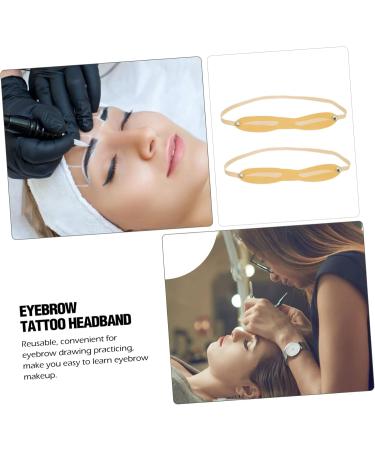 NOLITOY 10pcs Eyebrow Practice Skin Eye Brow Pen Fake Practice Skin Fake Skin Practice Tools Water Proof 22X3X0.2CM As Shown - Buy Online on GoSupps.com