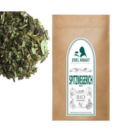 EDEL KRAUT Organic Ribwort Herb Tea - Premium Plantain Leaves Tea 100g - Buy Organic Herbal Tea Online - Buy Online on GoSupps.com