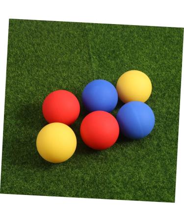 Lurrose 10 Silicone Lacrosse Balls - Professional Yoga & Trigger Point Massage Balls - 6.2cm Colored Set - Buy Online on GoSupps.com