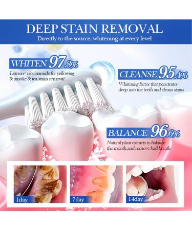 Shantou Yingji Refreshing Lemon Mint Toothpaste and Cherry Blossom Pomegranate Toothpaste White Toothpaste Whitening Removes Stains Tartar Soap1 12 - Buy Online on GoSupps.com