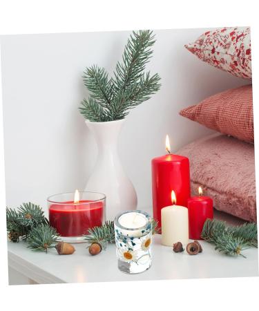 STOBOK 2pcs Candlestick Mold Concrete Pillar Mould Decorative Trays Candle Making Resin Molds Wax Candle Molds Candle Making Molds Jewelry Silica Gel White Candle Holders 3D Whitex2pcs 8X6cmx2pcs - Buy Online on GoSupps.com