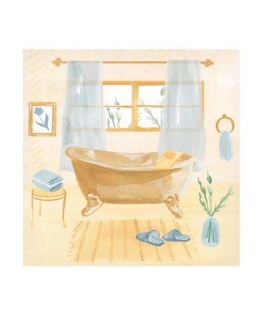 Trademark Fine Art 'Golden Bath II' Canvas Art by Annie Warren