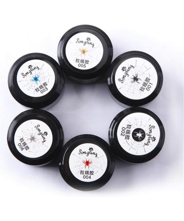 Mona43Henry Wire Drawing Nail Gel Nail Design Point to Painting Gel Lacquer Varnish Pulling Silk Spider Gel Nail Polish Nice White - Buy Online on GoSupps.com