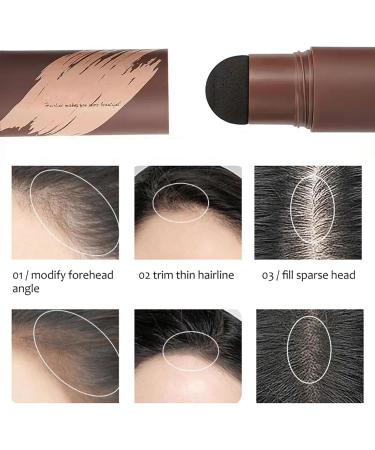 Hair Powder - Root Touch Up Stick - Hairline Shading Powder - Instantly Cover up Grey Root Thicken Full Coverage - Waterproof Longlasting Natural Colour - Modify Shadow Looking Temporary Conceal BROWN - Buy Online on GoSupps.com