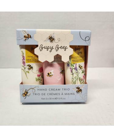 Heathcote & Ivory Busy Bees Spring Garden Vegan Honey Hand Cream Trio Set