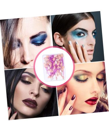 SKISUNO Disposable Brushes 100pcs Double Ended Eyeshadow Brush Cosmetic Make up Escobillas Desechables - Buy Online on GoSupps.com