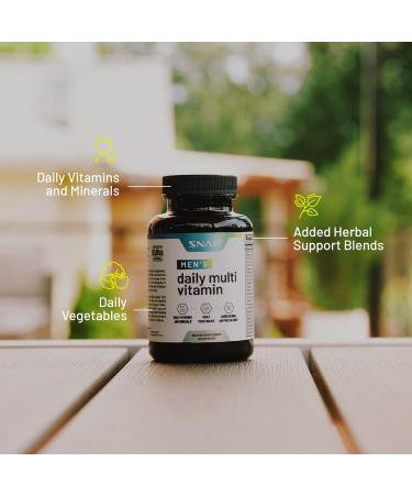 Snap Supplements Men's Multivitamins - Energy & Immune Support - 60 Capsules - Buy Online on GoSupps.com
