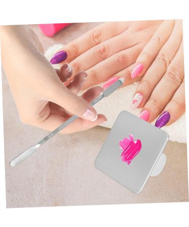 5 Sets Ring Palette Manicure Pigment Mixing Tool - Makeup Mixing Plates & Spatula for Perfect Cosmetic Blending - Buy Online on GoSupps.com