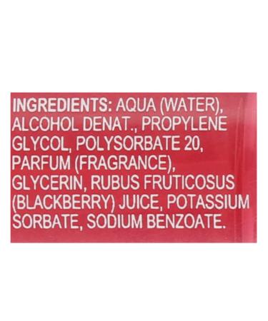 I LOVE Raspberry and BlackBerry Refreshing Body Spritzer - Body Mist Fragrance - Long Lasting Body Spray with Fruity Raspberry and BlackBerry Fragrance - 3.4 oz - Buy Online on GoSupps.com