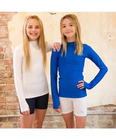 Dragonwing girlgear Mid-Rise Compression Shorts - 5 Inseam (White) for Active Teen Girls - Buy Online on GoSupps.com