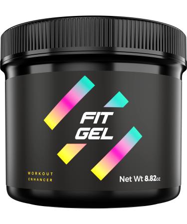 Fit Gel Workout Enhancer (8.8 oz) Original Formula in Jar 8.8 Ounce Black Original