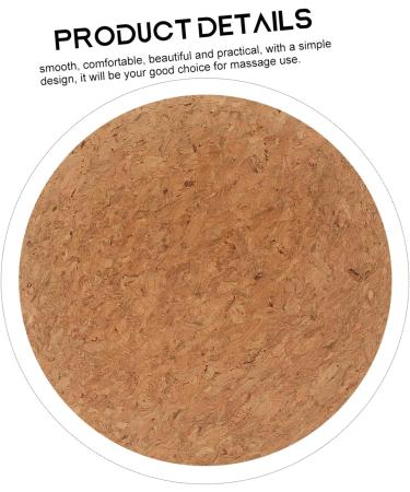 Frcolor 2-Pack Cork Massage Balls | Deep Tissue & Foot Massager | Yoga & Neck Therapy Tool - Buy Online on GoSupps.com