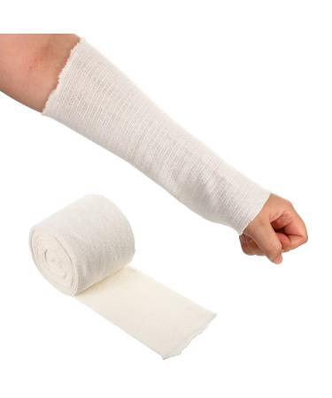 Cotton Stockinette Tubular Elastic Bandage Cast Sleeve Roll Elastic Wrap Tube Bandages Comfortable Cast Stockinette for Arm Leg Knee Prewrap Under or Over Cast Bandage (4 Inch x 5.47 Yard) - Buy Online on GoSupps.com