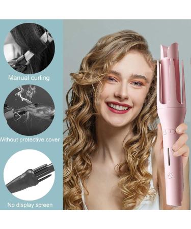 Automatic Curler 1.25 Inch Mini Curling Iron for Short Hair Auto Shut Off Instant Heat Hair Curly Machine Purple - Buy Online on GoSupps.com