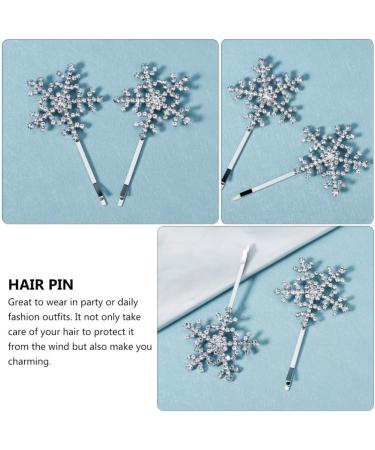 Beaupretty 3 Pairs Side Rhinestone Barrette Simple and Versatile Women's Alloy Clip - Buy Online on GoSupps.com