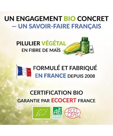 BIO 5 Chute des Cheveux Anti-Chute Bio 90 Comprim s (3 Mois) Cheveux Fins & Clairsem s Compl ment Alimentaire Homme & Femme Fabriqu en France - Buy Online on GoSupps.com