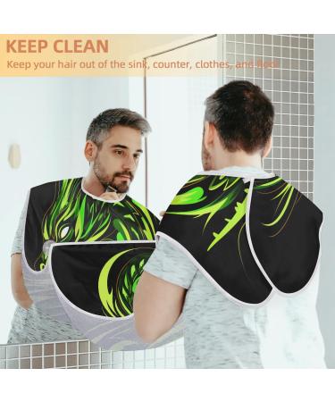 Shop Fire Dragon Beard Bib Apron | Beard Hair Catcher for Men | Perfect Father's Day & Anniversary Gifts - Buy Online on GoSupps.com