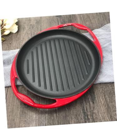 HOLABONITA 1pc Household Pan Fry Tool Shaped Outdoor Induction with Steak for Frying Grill BBQ Handle Enameled Fried Pancake Enamel Cooking Stick Fish Cast Kitchen Egg Non Utensil - Buy Online on GoSupps.com