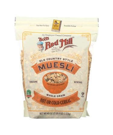 Bob's Red Mill Muesli Old Country Style Whole Grain 40 oz (1.13 kg)