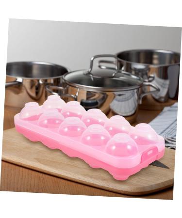 Healeved Refrigerator Egg Trays Egg Holder for Fridge Egg Container Storage Box Food Plastic Box - Buy Online on GoSupps.com