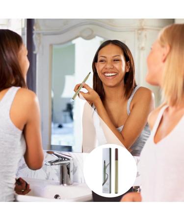 Brow Definer | Smudge-Proof Pencil for Long-Lasting Eyebrow Shaping - Eyebrow Makeup Accessories for Home Dating Traveling Gathering Shopping Tristo Dark Brown - Buy Online on GoSupps.com
