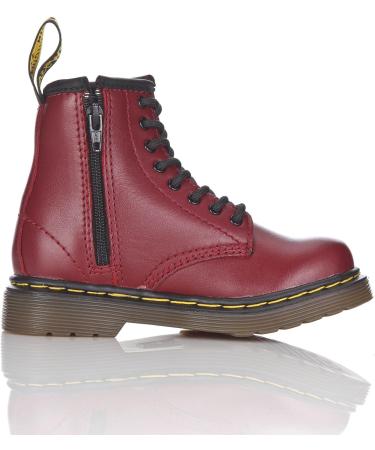 Dr. Martens 1460 T Kids Ankle Boots - Cherry Red - Size 5.5 Child UK (22 EU) - Buy Online on GoSupps.com