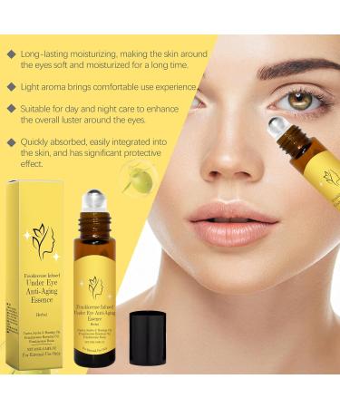 2 Pieces Castor Oil & Frankincense Roller | 20ml Castor Oil Eye Roller | Frankincense Infused Rollerball for Eyes | Castor Oil Roller Ball to Reduce Fine Lines Under Eyes - Buy Online on GoSupps.com