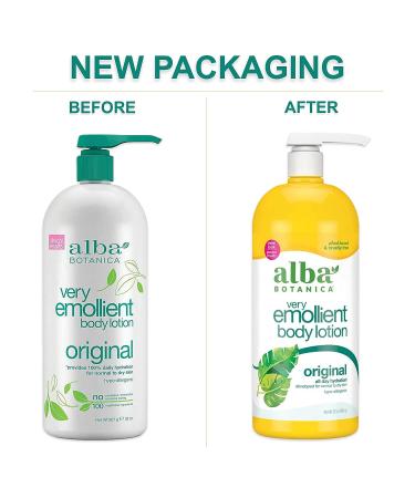 Alba Botanica Very Emollient Body Lotion Original 32 oz - 2 lb (Pack of 1) - Buy Online on GoSupps.com