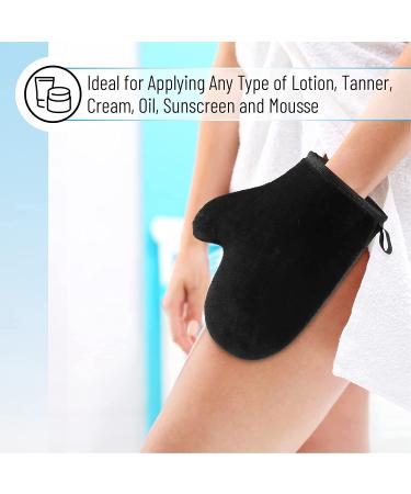 Slick Self Tanner Mitt Set with Face & Back Applicators | Tanning Glove Kit for Perfect Self Tan Results - Buy Online on GoSupps.com