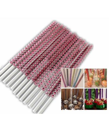 Torten Deko Shop Torten Deko Shop Cakepop Lollipop Stem with Stones Red