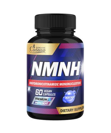 Cadane NMNH Supplement | Support Energy & Healthy Aging | Dihydronicotinamide Mononucleotide | Non-GMO 60 Capsules 30-Day