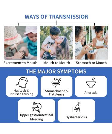 H. Pylori Test Kit - 25 Tests Included | Home Helicobacter Detection | Results in 10-15 Minutes - Buy Online on GoSupps.com