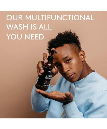 Barrel and Oak All-In-One Body Wash for Men - Cedarwood & Bourbon Scent, Travel Size, Vegan (2.5 oz) - Buy Online on GoSupps.com