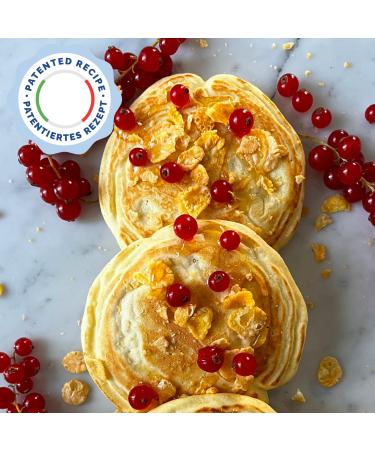 Nuvola Zero-Baking Pancake Mix - Gluten-Free Sugar-Free & High Protein | 180g Pack - Keto-Friendly Italian Mix - Buy Online on GoSupps.com