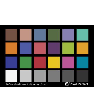 Pixel Perfect Camera Color Correction Card  (Set of 2) - 4" x 6" for Photo and Video - Reference Tool Grey Card Target White Balance Exposure Temperature Color Calibration Chart - Buy Online on GoSupps.com