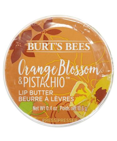 Burt's Bees Orange Blossom and Pistachio Lip Butter Lip Balm - 0.4 oz (Unisex) - Buy Online on GoSupps.com