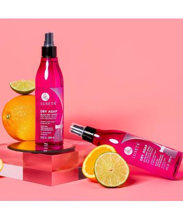Luseta Dry ASAP Blow-Dry Spray with Argan & Marula Oil - Heat Protectant for All Hair Types - 8.5oz - Buy Online on GoSupps.com