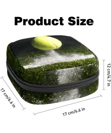 Stylish Menstruation Pad Bag with Zipper | Women's Napkin & Tampon Storage | Perfect for On-the-Go Convenience - Buy Online on GoSupps.com