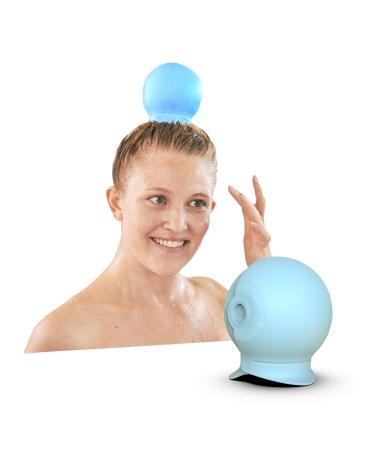 Drybun - Protect your hair (Cenote Blue): Sustainable shower hood for medium length/long hair saves time protects against splissing & hair breakage recyclable quick hair drying - women/men