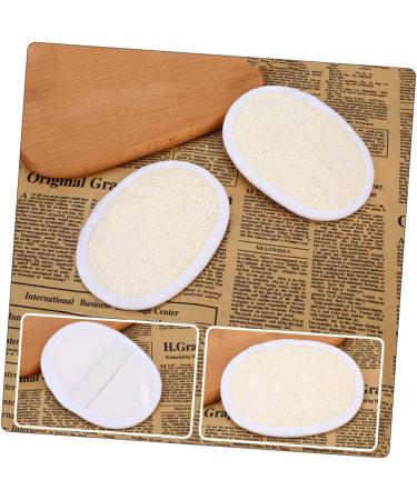 6 Pcs Natural Bath Towel & Luffa Scrubber Set - Eco-Friendly Face Sponge & Body Cleaning Gloves for Spa-Like Bath Experience - Buy Online on GoSupps.com