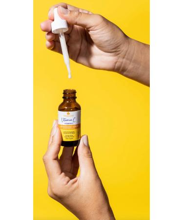 Dermaline Vitamin C Serum for Face with Hyaluronic Acid and Jojoba Oil Hydrating Brightening and Deep Moisturizing Age Control to Diminish Fine Lines and Wrinkles - Buy Online on GoSupps.com