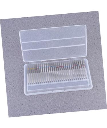 minkissy 1 Box Acrylic Nail File Drill Bit Cylinder Head Nail Art Kit Grinding Head for Nail Grinding Head Polisher Nail Care Polishing Drill Nail Goue Nail Drill To Rotate Manicure Suite - Buy Online on GoSupps.com