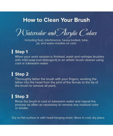 Silver Brush BR-1940 Bristlon Versatile Variety Set - Set of 4 Round, Flat, Bright, and Filbert Brushes in Size 6 - Long Handle - Buy Online on GoSupps.com