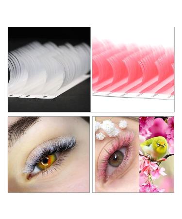 EMEDA Colored Lash Extensions D Curl .07 Mix 15mm - Hot Colorful Individual Eyelashes - Buy Online on GoSupps.com