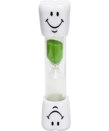 Smile Toothbrush Timer & 10 Disclosing Tablets - Green | Dental Care Kit - Buy Online on GoSupps.com