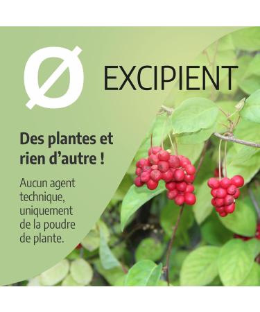 Schizandra (Schisandra) 250mg - 200 capsules - Buy Online on GoSupps.com