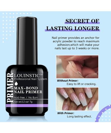 Professional Acrylic Nail Kit for Beginners - Complete Starter Set with Primer, Tips, Glue, and Brush - Size A - Buy Online on GoSupps.com