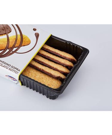  Italian Gourmet E.R. Barilla Pavesi Pavesini Set of 12 Dark Chocolate Cookies 60g Italian Biscuits Cookies Cookies + Italian Gourmet Polpa 400g - Buy Online on GoSupps.com
