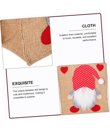 Abaodam Christmas Bag Packaging Bags Grocery Shopping Bag Christmas Decoration Bag Christmas Bag Cloth 21.00X18.00X7.50CM Picture 3 - Buy Online on GoSupps.com