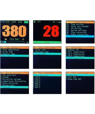 C210F Soldering Station - CNB OLED Controller for JBC-210 Tips | 85W Fast Warming Welding Tool with Auto-Sleep | International Shipping Available - Buy Online on GoSupps.com